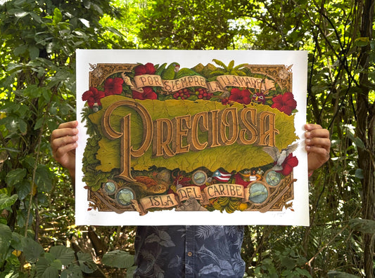 PRECIOSA: EDICIÓN A COLOR (18"X24")